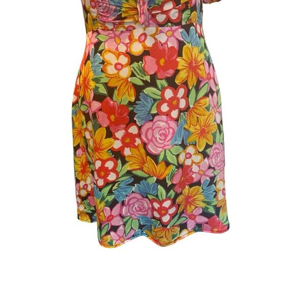 For Love & Lemons Puff Sleeve Mini Dress - Picture 8 of 12